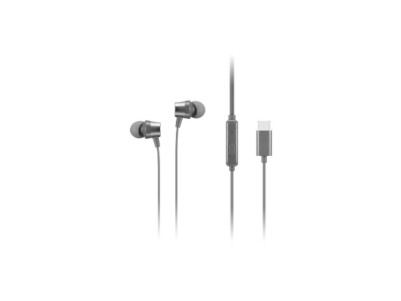 Lenovo | 300 USB-C In-Ear Headphone | GXD1J77353 | Built-in microphone | Wired | Grey