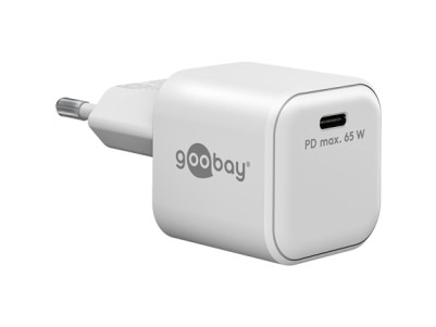 Goobay 65370 USB-C USB-C TM Dual Fast Charger (36 W), White | Goobay | 5370 USB-C USB-C TM Dual Fast Charger (36 W)
