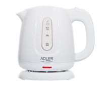 Adler Kettle | AD 1373 | Electric | 850 W | 1 L | Polypropylene | 360 rotational base | White