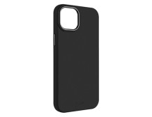 Fixed | MagFlow | Back cover | Apple | iPhone 15 | Liquid silicon | Black