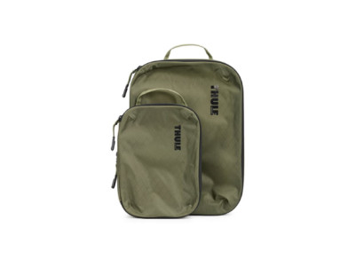 Thule | Compression Cube Set | Packing Cube | Soft Green
