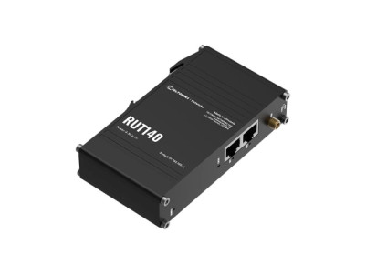 Ethernet Router | RUT140 | 802.11n | 10/100 Mbit/s | Ethernet LAN (RJ-45) ports 1 | Mesh Support Yes | MU-MiMO No | No mobile br
