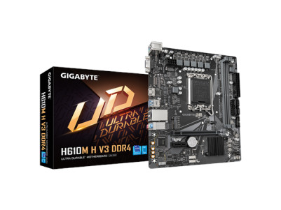 Gigabyte | H610M H V3 DDR4 | Processor family Intel | Processor socket LGA1700 | DDR4 DIMM | Supported hard disk drive interface