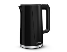 Tristar Double Walled Kettle | WK-3407 | Electric | 2200 W | 1.7 L | Plastic | 360 rotational base | Black