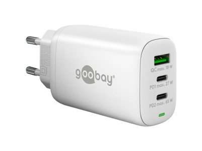 Goobay USB-C PD GaN Multiport Fast Charger (65 W) | 65408