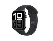Apple Watch Series 10 | Smart watch | GPS (satellite) | Always-On Retina display | 46mm | Waterproof | Jet Black
