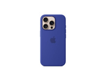 Apple iPhone 16 Pro Silicone Case with MagSafe - Ultramarine | Apple