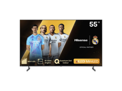 Hisense Mini LED Smart TV | 55U6NQ | 55" | Smart TV | VIDAA OS | UHD | Black