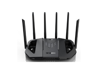 Asus | Dual Band WiFi 7 Extendable Gaming Router | TUF Gaming BE6500 | 802.11be | 6500 Mbit/s | Ethernet LAN (RJ-45) ports 4 | M