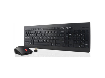 Lenovo | Essential | Essential Wireless Keyboard and Mouse Combo - US English with Euro symbol | Keyboard and Mouse Set | Wirele