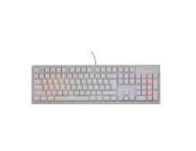 Genesis THOR 303 | Mechanical Gaming Keyboard | Wired | US | White | USB Type-A | Outemu Peach Silent