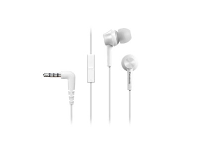 Panasonic | Canal type | RP-TCM115E-W | Wired | In-ear | Microphone | White