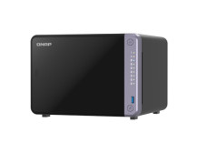 QNAP Cost-effective 6-bay 10GbE NAS | TS-632X-4G | Alpine | AL524 | Processor frequency 2 GHz | 4 GB | DDR4 SODIMM | 120W adapte