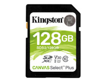 Kingston | Canvas Select Plus | 128 GB | SDHC | Flash memory class 10