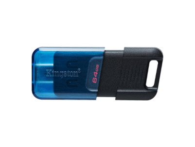 Kingston | DataTraveler 80 M | 64 GB | USB-C | Black