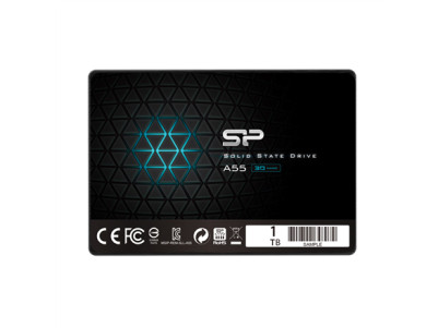 Silicon Power | A55 | 1000 GB | Solid-state drive interface SATA | Read speed 560 MB/s | Write speed 530 MB/s