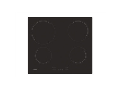 Candy | Hob | CH64CCB/4U2 | Vitroceramic | Number of burners/cooking zones 4 | Touch | Black