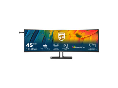 Philips | Curved Business Monitor | 45B1U6900C/00 | 44.5 " | VA | HDR | 32:9 | 75 Hz | 4 ms | 5120 x 1440 pixels | 450 cd/m | HD