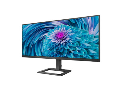 Philips | Monitor | 346E2LAE | 34 " | VA | WQHD | 21:9 | 100 Hz | 4 ms | 3440 x 1440 | 300 cd/m | HDMI ports quantity 1