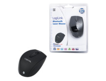 Logilink | Maus Laser Bluetooth mit 5 Tasten | Bluetooth Laser Mouse | wireless | Black