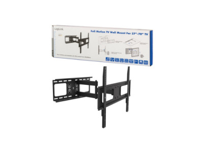 Logilink BP0028 TV Wall mount, 37"-70", tilt +10 -20 ,swievel +-90 , 475mm | Logilink | Wall Mount | 37-70 " | Maximum weight (c