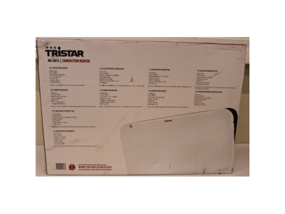SALE OUT. Tristar KA-5813 Convector heater, White | Tristar | KA-5813 | Convector Heater | 2000 W | Number of power levels 2 | S