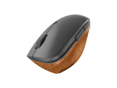 Lenovo | Go Wireless Vertical Mouse | Wireless optical | USB-A | Grey