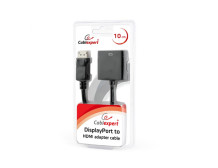 Cablexpert DisplayPort to HDMI adapter cable, Black | Cablexpert