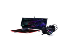 Gembird | 4-in-1 Backlight Gaming Kit "Phantom" | GGS-UMGL4-01 | Gaming Kit | Wired | US | USB