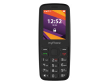 myPhone 6410 LTE | Black | 2.4 " | TFT | 64 MB | 128 MB | Dual SIM | Nano SIM | USB version Type-C | Built-in camera | Main came