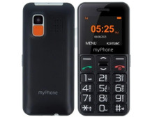 myPhone Halo Easy | Black | 1.77 " | TFT | 24 MB | 32 MB | Single SIM | Bluetooth | Main camera resolution 0.3 MP | 1000 mAh