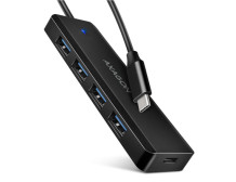 AXAGON Travel four-port USB-C 5Gbps hub | HUE-C1C