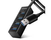 AXAGON Miniature metal four-port USB 3.2 Gen 1 hub | HUE-M1AL