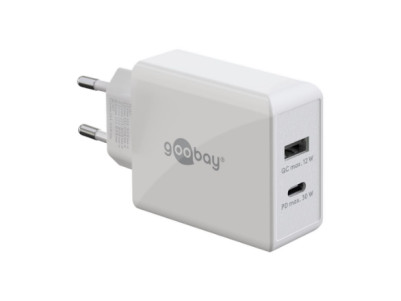 Goobay | Dual USB-C PD Fast Charger (30 W) | 61674