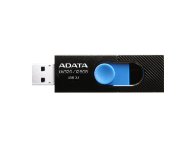 ADATA | USB Flash Drive | UV320 | 64 GB | USB 3.2 Gen1 | Black/Blue