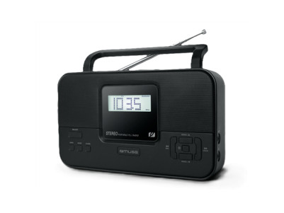 Muse Stereo Portable Radio | M-087 MB PLL | AUX in | FM radio | Headphone out