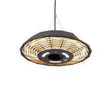 TunaBone | Electric Ceiling Infrared Patio Heater | TB2068C-01 | Patio heater | 2000 W | Number of power levels 1 | Suitable for