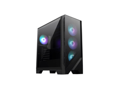 MSI PC Case | MAG FORGE 321R AIRFLOW | Side window | Black | Mid-Tower | Power supply included No | ATX