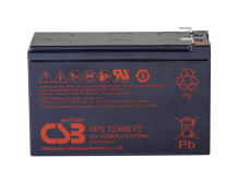 CSB Battery Battery 12V, 9Ah, AGM | UPS12460F2 | 460 W