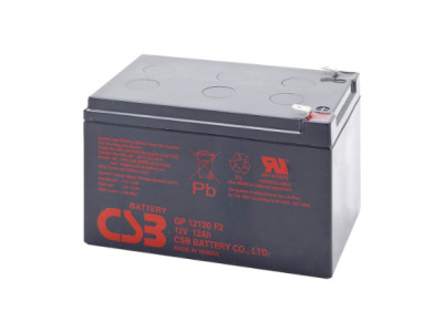 CSB Battery Battery 12V 12Ah F2 Pb | GP12120