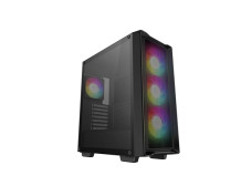 Deepcool CC560 MESH V2 | Black | Mid Tower | Power supply included No | ATX PS2