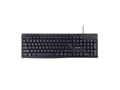 Gembird | Multimedia Keyboard | KB-UM-107 | Multimedia | Wired | US | Black