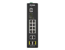 D-LINK DIS-200G-12PS L2 Managed Industrial Switch with 10 10/100/1000Base-T and 2 1000Base-X SFP ports | D-Link | Switch | DIS-2