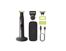 Philips | Hair trimmer, Face and Body | QP6652/61 OneBlade Pro 360 | Cordless | Wet & Dry | Number of length steps 20 | Grey/Bla