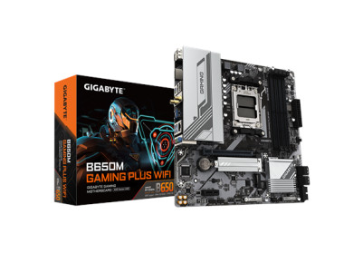 Gigabyte B650M GAMING PLUS WF | Processor family AMD | Processor socket AM5 | DDR5 | Supported hard disk drive interfaces M.2, S