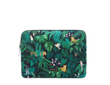 Casyx | SLVS-000020 | Casyx for MacBook | Fits up to size 13 /14 " | Sleeve | Deep Jungle | Waterproof