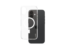 CARE by PanzerGlass Case Flagship | Back protection | Apple | iPhone 16 Plus | Recycled plastic | White | MagSafe