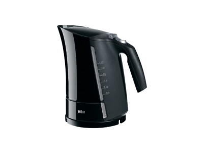 Braun | Kettle | WK500BK Multiquick 5 | Standard | 3000 W | 1.7 L | Plastic | 360 rotational base | Black