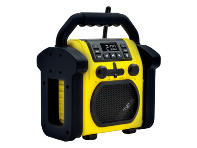 Adler | Construction radio with Bluetooth | AD 1911 | AUX in | Black/Yellow