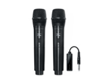 Muse | Pack 2 Wireless Microphones | MC-50 WI | Black
